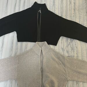Cropped cardigans